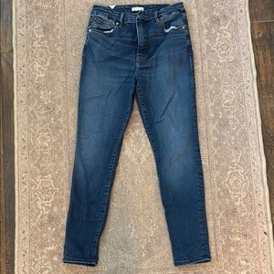 Good American Blue Skinny Jeans Versatile Fit